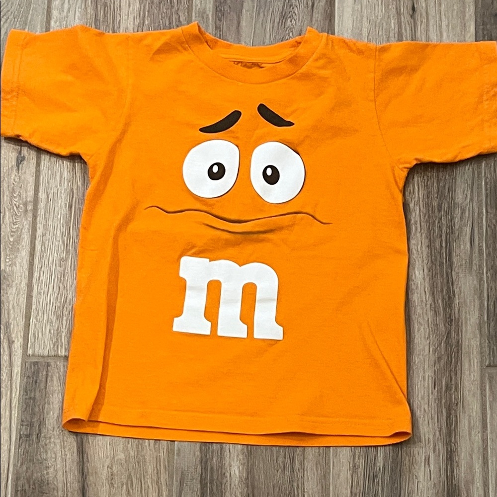 Orange M&M Shirt from M&M World in Las Vegas